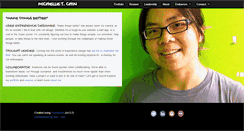 Desktop Screenshot of michelletchin.net