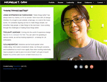 Tablet Screenshot of michelletchin.net